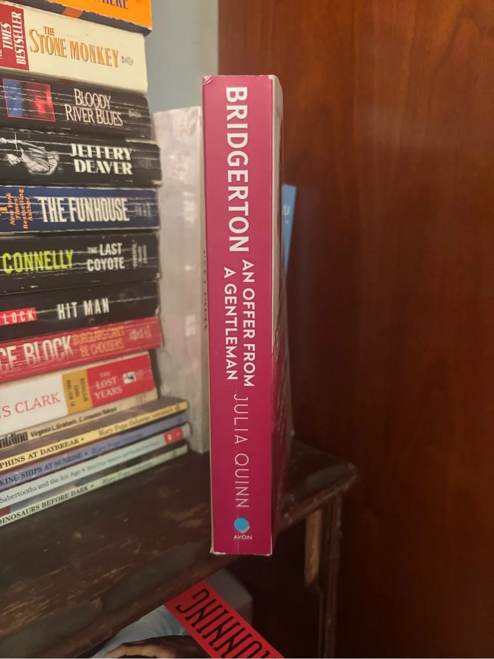Bridgerton: An Offer From a Gentleman - Pink Paperback Novel by Julia Quinn